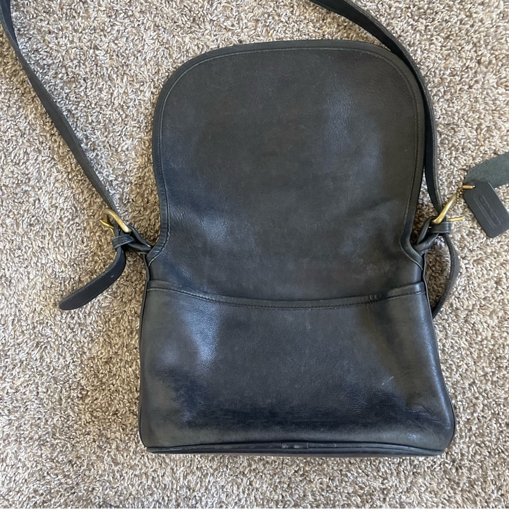 Vintage Coach Legacy‎ Leather Flap Bag - Picture 9 of 10